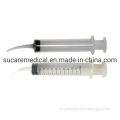 Curving Tip Dental Disposable Utility Irrigation Syringe